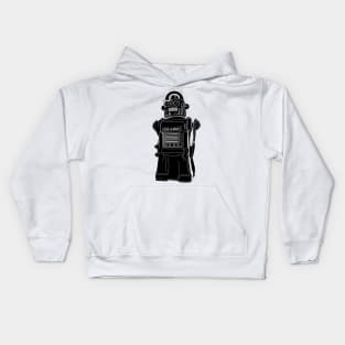 The Dark Bald Robot Kids Hoodie